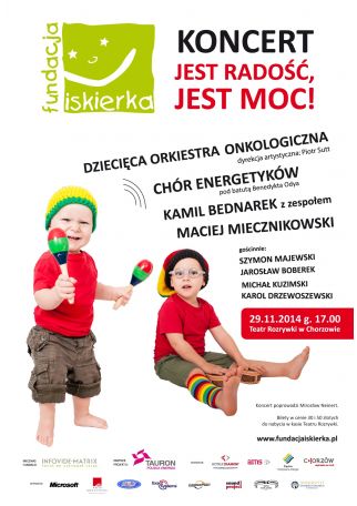 JEST RADOŚĆ! JEST MOC! KONCERT FUNDACJI ISKIERKA