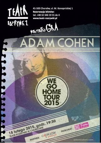 ADAM COHEN WE GO HOME